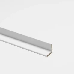 Houtenprofielen > Geen Vouwhoek mdf Ecoline kristalwit 260 cm