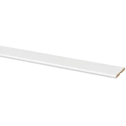 Houtenprofielen > Geen Vouwhoek zelfklevend MDF wit fineer 20x20 mm lengte 260 cm