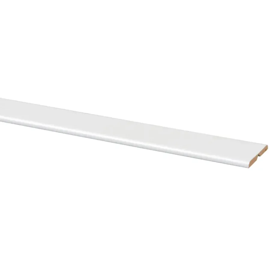 Houtenprofielen > Geen Vouwhoek zelfklevend MDF wit fineer 20x20 mm lengte 260 cm