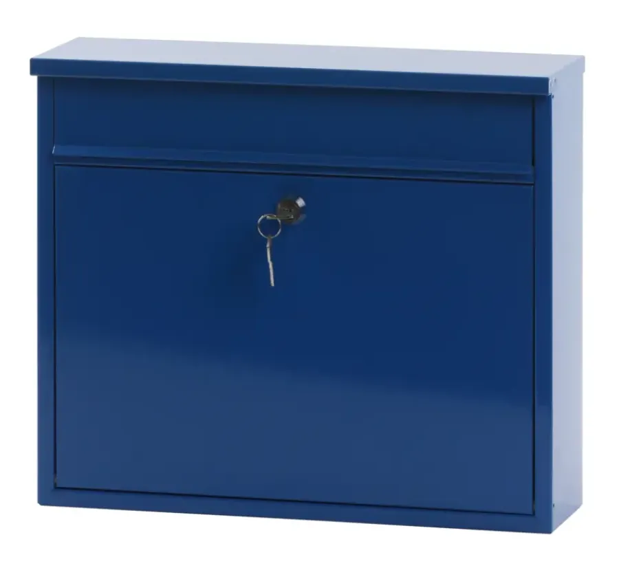 Brievenbussen|Brievenbussen > V-part Brievenbus Granadan blauw