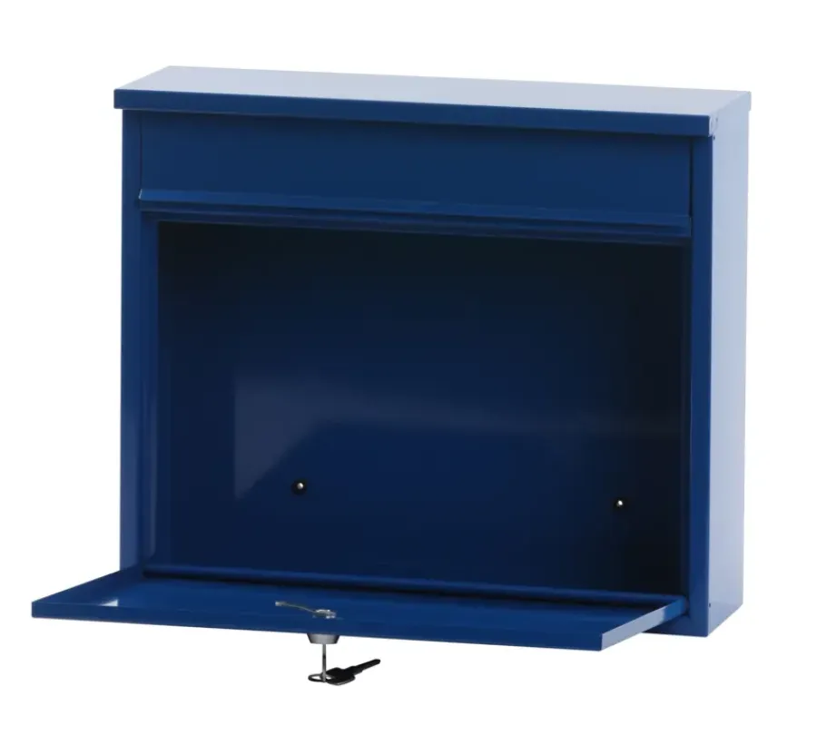Brievenbussen|Brievenbussen > V-part Brievenbus Granadan blauw