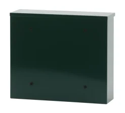 Brievenbussen|Brievenbussen > V-part Wandbrievenbus groen staal - 31.5 cm