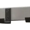V-Part wandkapstok HIQ 5 haken - aluminiumgrijs / zwart