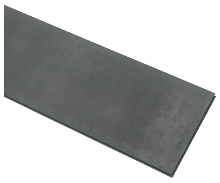 vtwonen click PVC EVC Granite donkergrijs houtlook incl. geïntegreerde ondervloer