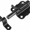 Waelbers grendel galvanisch vierkant 50x50 mm schoot 9 mm zwart verzinkt