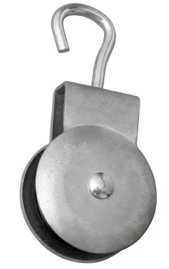 Hef- En Hijsmaterialen > Waelbers hijskatrol met enkel poly-wiel open oog 50 mm
