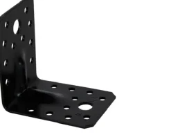 Waelbers hoekanker met ril 50 x 50 x 57 mm zwart