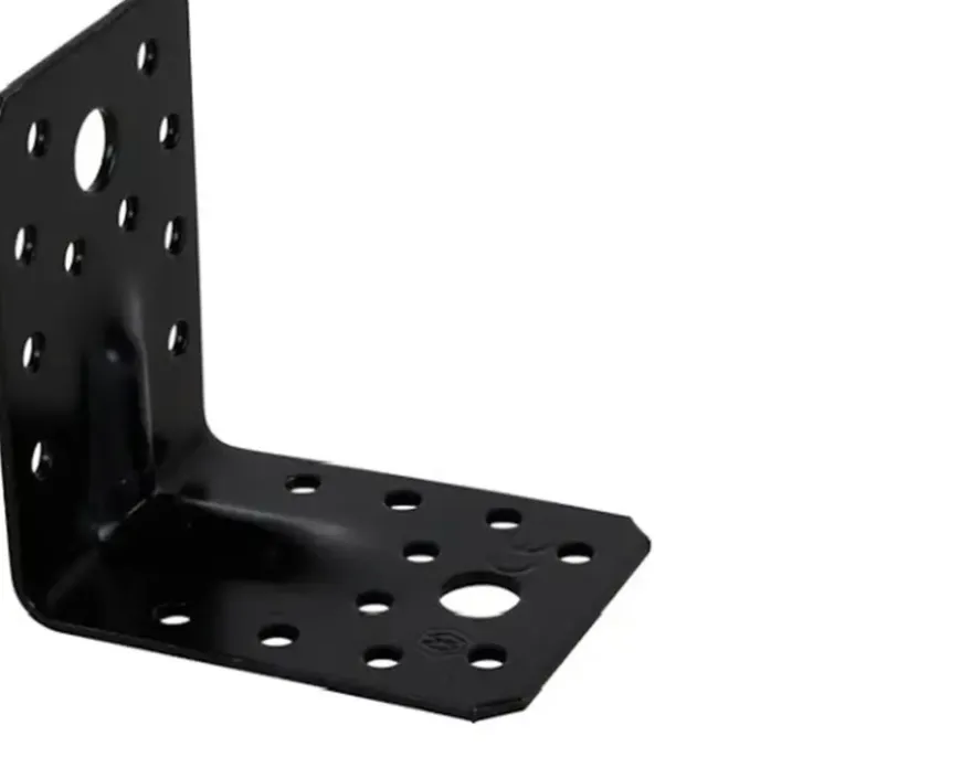 Waelbers hoekanker met ril 50 x 50 x 57 mm zwart