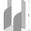 Houtverbinders|Houtverbinders > Geen Waelbers raveeldrager met strip 190 x 71 mm verzinkt