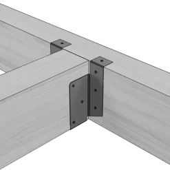 Houtverbinders|Houtverbinders > Geen Waelbers raveeldrager met strip 190 x 46 mm verzinkt