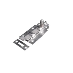 Waelbers rolschuif met bocht 120 mm RVS