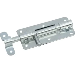 Waelbers schuifgrendel zware uitvoering 100 mm zwart