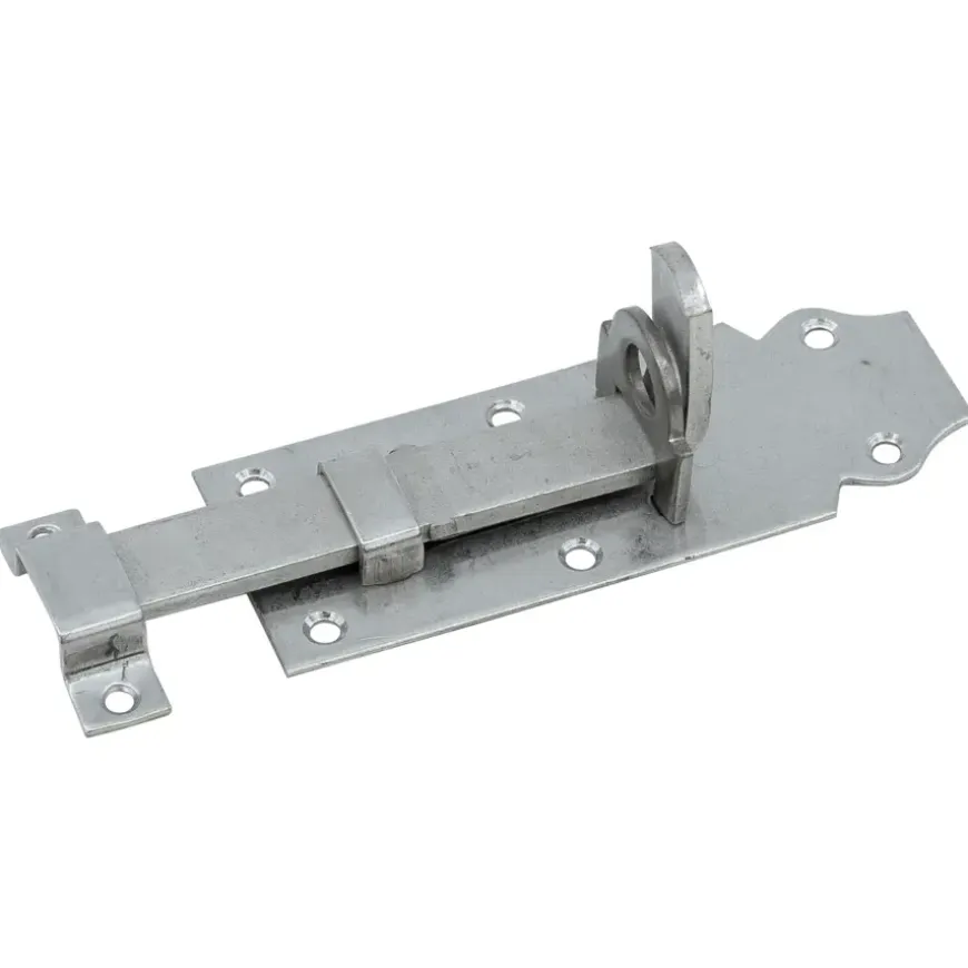 Waelbers schuif vlak 120 mm met slotoog RVS