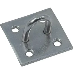 Waelbers slotoog op plaat 55 x 55 mm RVS