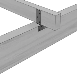 Houtverbinders|Houtverbinders > Geen Waelbers trussclip verticaal 46 mm verzinkt