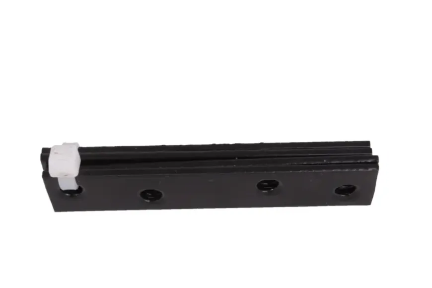 Waelbers verbindingsplaat 80 x 15 mm zwart 4 stuks