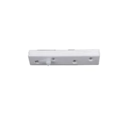 Waelbers verbindingsplaat 80 x 15 mm wit 4 stuks