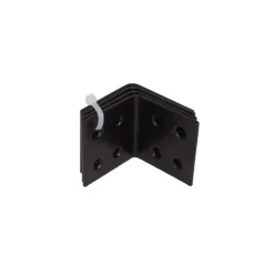 Waelbers versterkingshoek 40 x 40 mm zwart 4 stuks