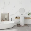 PVC Wandtegels & Panelen|Wandpanelen > Geen Wand/douche paneel kunststof Allora 260x90 cm wit marmer glans, dikte 5mm 2,34 m²