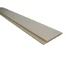 Wandpanelen|Wand- & Plafondplaten > Geen Wand- en plafondbekleding PVC roomwit 270x10 cm 2,7 m² 10 stuks