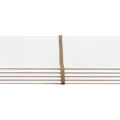 Wand- & Plafondplaten|Schroten & Rabatdelen > CanDo Wand-en plafondpaneel MDF gegrond ca. 13,5 cm breed, lengte 260 cm 5 stuks (ca. 1.75 m2)