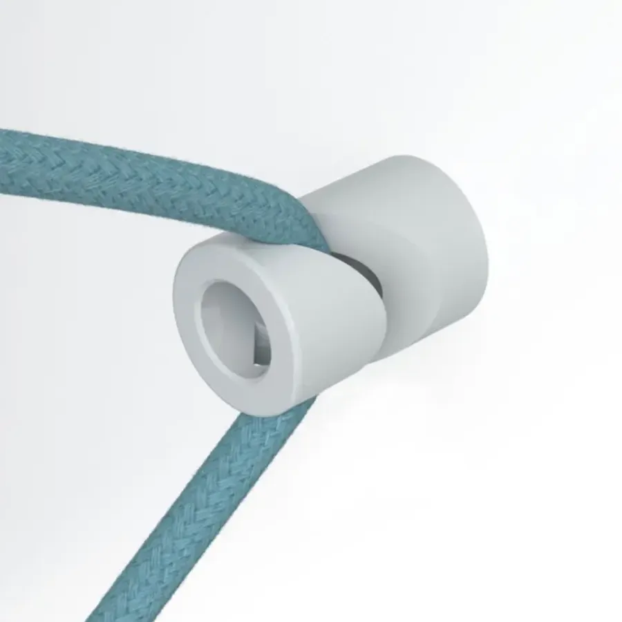 Kabelklemmen > Creative Cables Wandhaak wit plastic