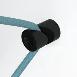 Kabelklemmen > Creative Cables Wandhaak zwart plastic
