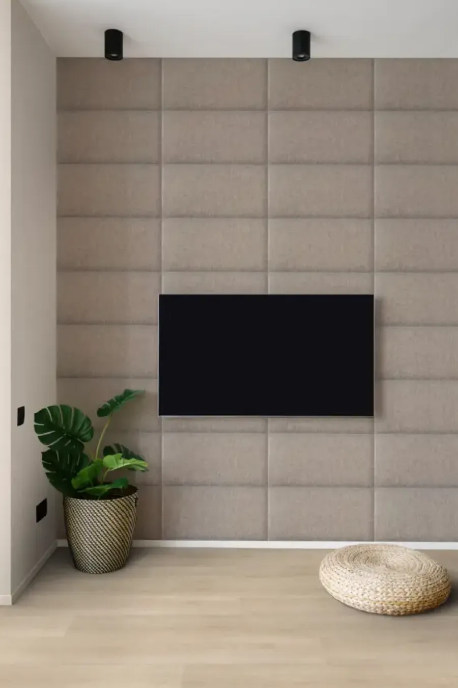 Wandkussens|Wandpanelen > Geen Wandkussen linnen bruin 60x30 cm