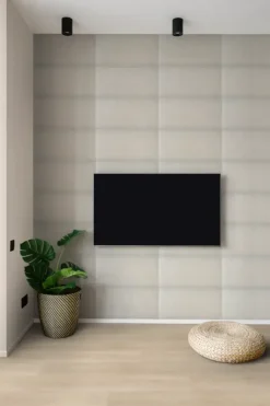 Wandkussens|Wandpanelen > Geen Wandkussen linnen taupe 60x30 cm