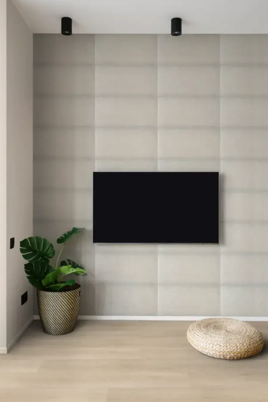 Wandkussens|Wandpanelen > Geen Wandkussen linnen taupe 60x30 cm