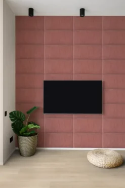 Wandkussens|Wandpanelen > Geen Wandkussen linnen terra 60x30 cm