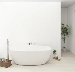 PVC Wandtegels & Panelen|Wandpanelen > Geen Wandpaneel kunststof Allora wit mat 260x90 cm, dikte 5mm 2,34 m²