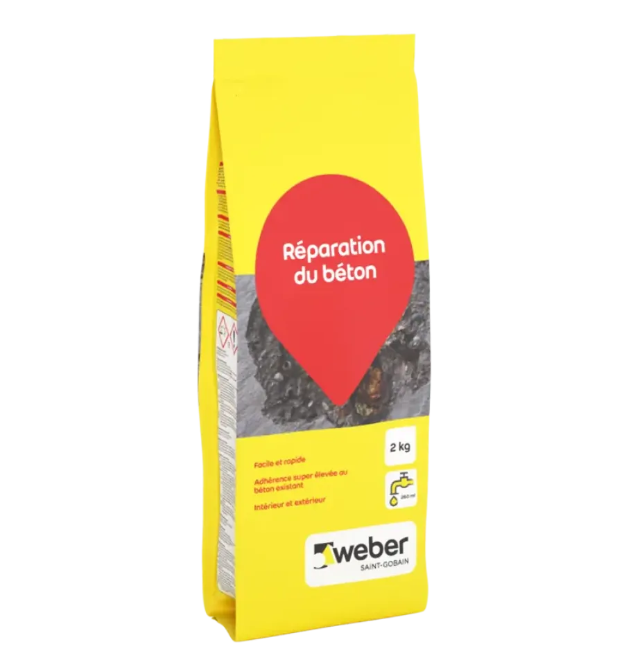 Steen- & Betonreparatie > Weber Saint-Gobain Weber Beamix beton reparatiemortel 2 kg