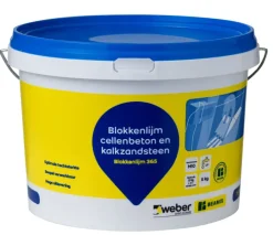 Cellenbetonblokken Accessoires|Cellenbetonblokken > Weber Saint-Gobain Weber Beamix blokkenlijm cellenbeton en kalkzandsteen 5kg