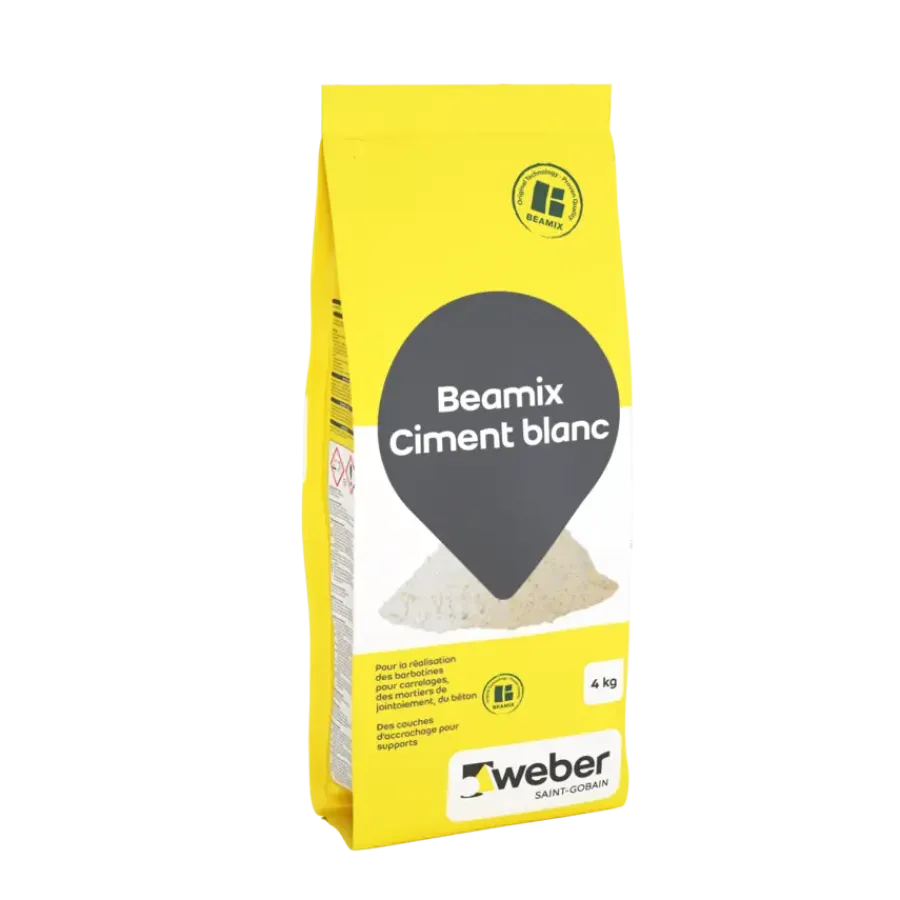 Cement > Weber Saint-Gobain Weber Beamix cement wit 4 kg