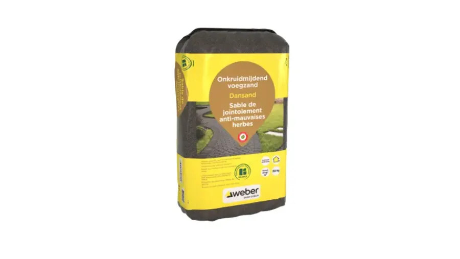 Zand > Weber Saint-Gobain Weber Beamix dansand antraciet 20 kg