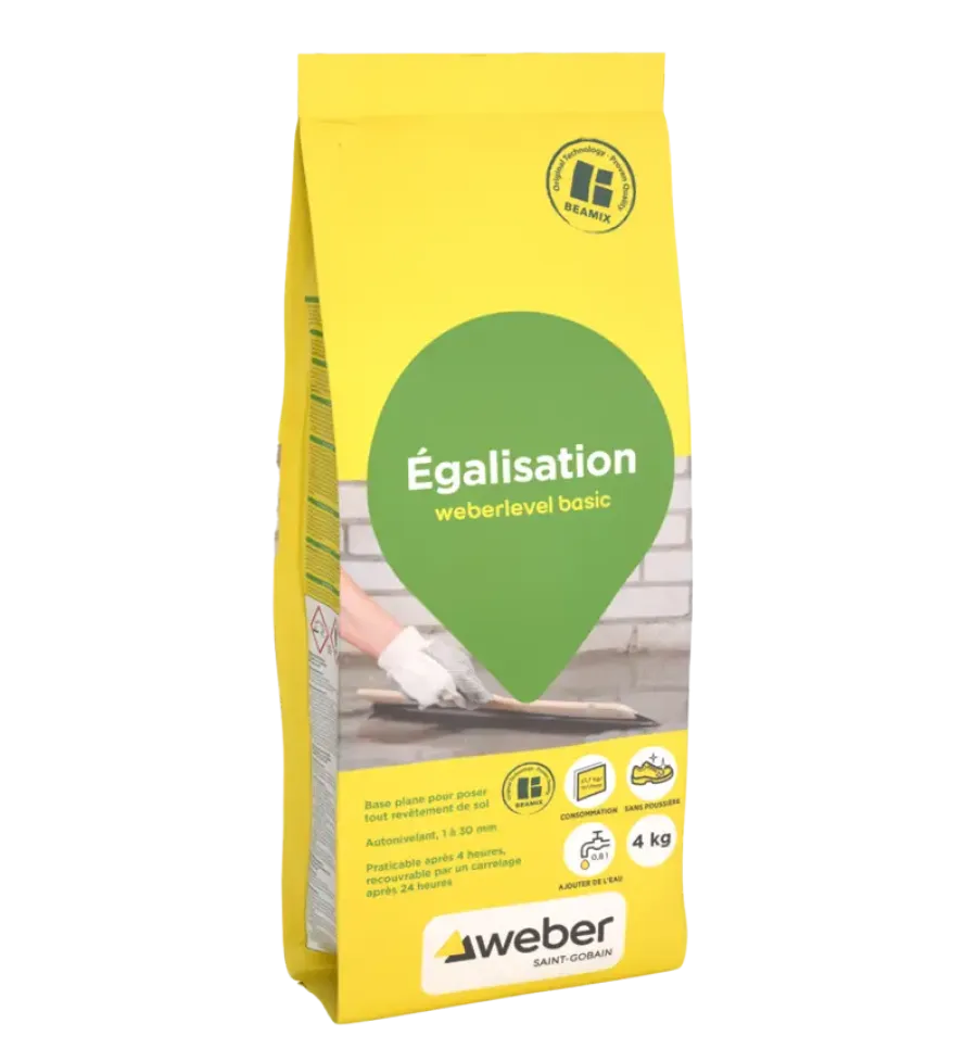 Mortel > Weber Saint-Gobain Weber Beamix egalisatiecement 4 kg