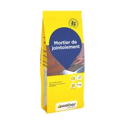 Voegmiddel|Voegmiddelen > Weber Saint-Gobain Weber Beamix Metselen voegmortel antraciet 5 kg