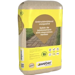 Zand > Weber Saint-Gobain Weber Beamix onkruidmijdend voegzand naturel 15 kg