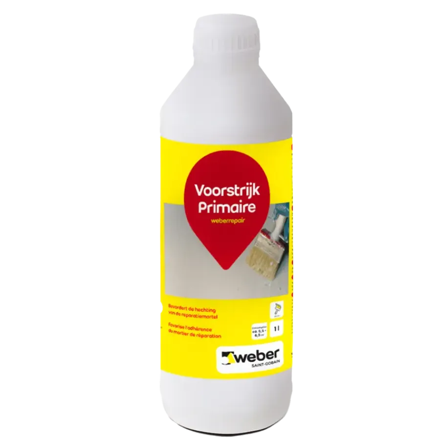 Toebehoren & Benodigdheden|Stuc Voorbehandeling > Weber Saint-Gobain Weber Beamix repair voorstrijk 1 liter