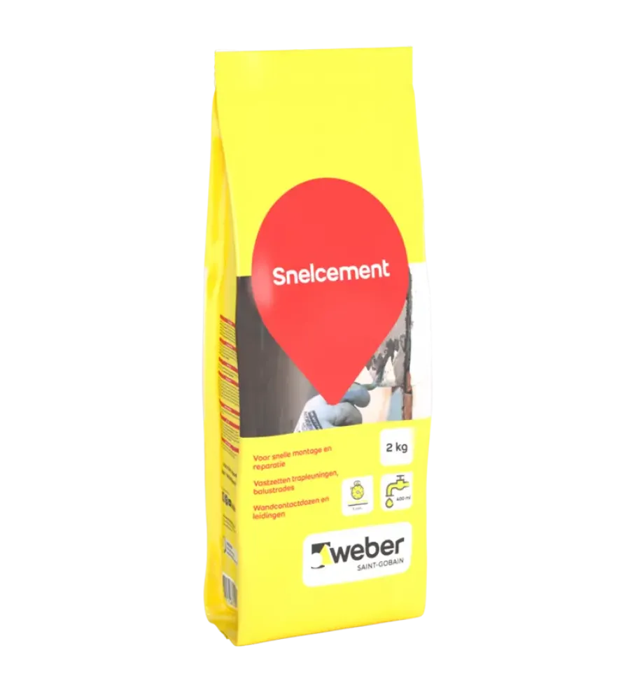 Steen- & Betonreparatie > Weber Saint-Gobain Weber Beamix snelcement 2 kg