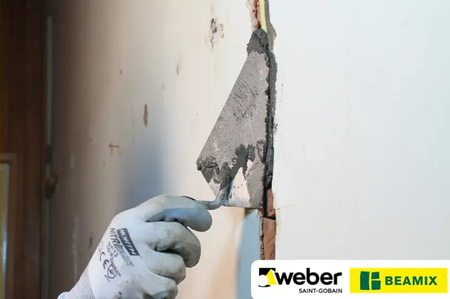 Steen- & Betonreparatie > Weber Saint-Gobain Weber Beamix snelcement 2 kg