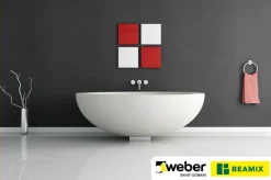 Mortel|Gipsen > Weber Saint-Gobain Weber Beamix waterdichte stucmortel 20 kg
