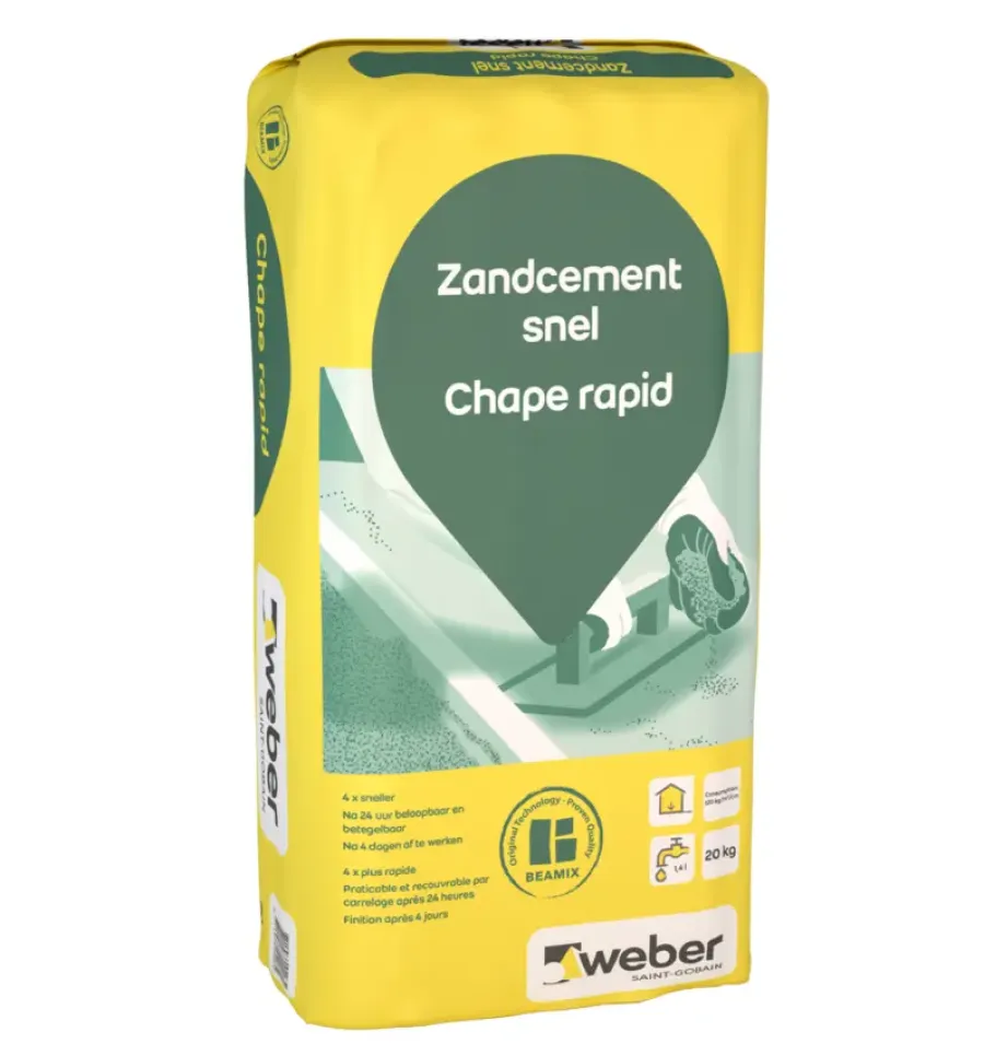 Cement > Weber Saint-Gobain Weber Beamix zandcement snel 20 kg