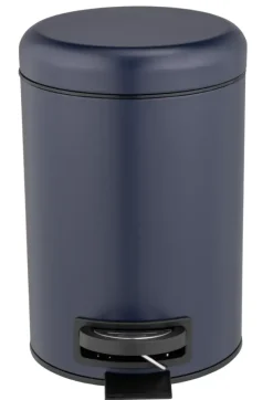 Wenko afvalemmer Leman donkerblauw