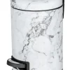 Wenko afvalemmer Onyx mat