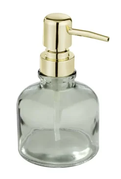 Wenko glazen zeepdispenser Atessa mintgroen
