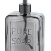 Wenko Pure Soap zeepdispenser glas grijs