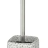Wenko Terrazzo toiletborstelhouder polyresin wit/beige/grijs