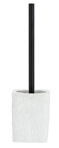 Wenko Villata toiletborstelhouder polyresin wit